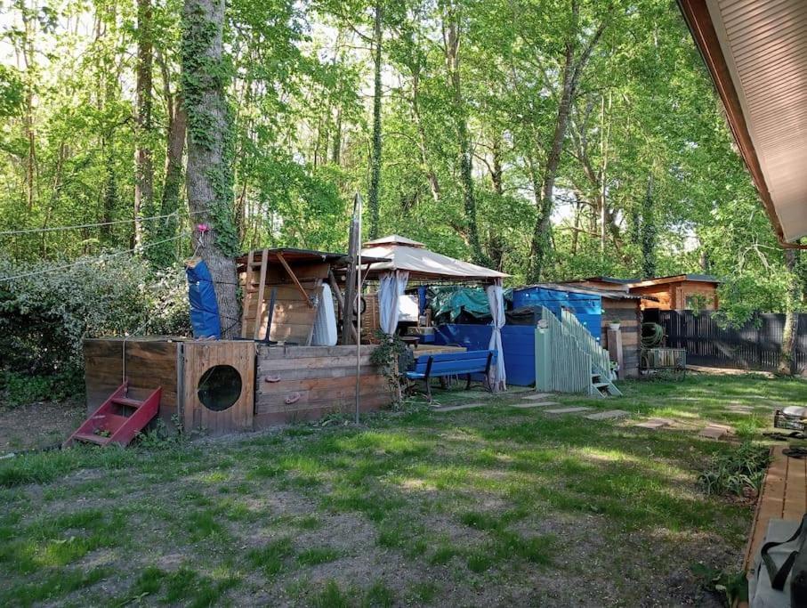 Maison 70M2 Calme Vue Sur Foret Salles  Exterior foto